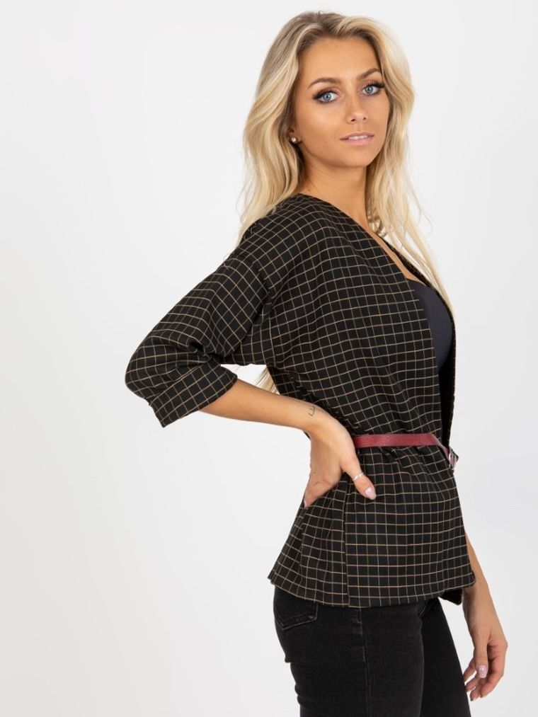 Marynarka damska, czarna, Lakerta