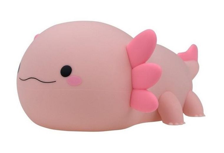 Mary's, Aksolotl, lampka nocna LED, różowy