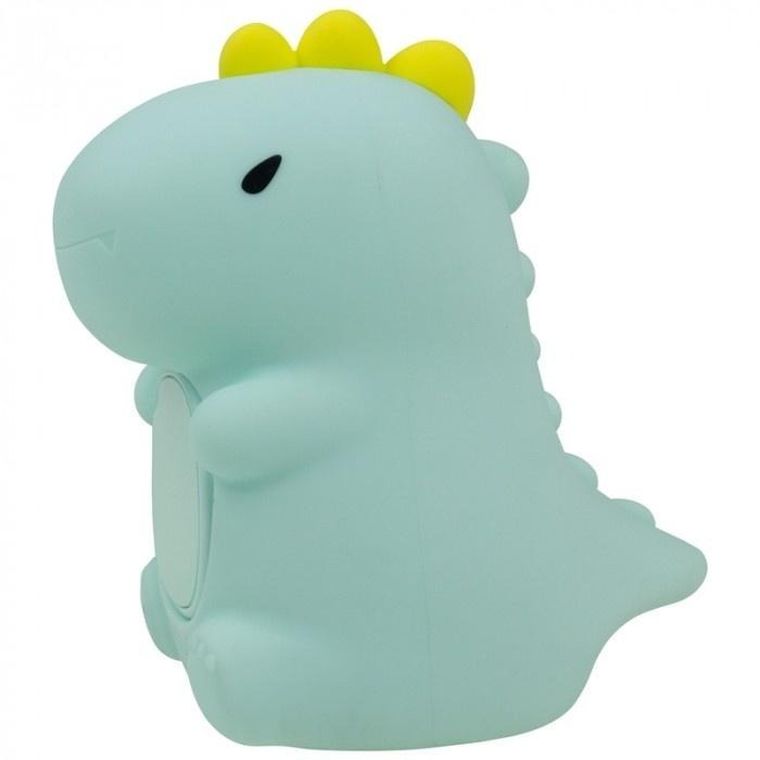 Mary's, Dino, lampka nocna z budzikiem, LED RGB