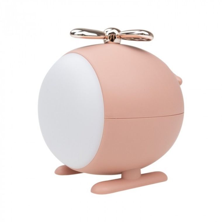 Mary's, Helikopter, lampka nocna, różowy