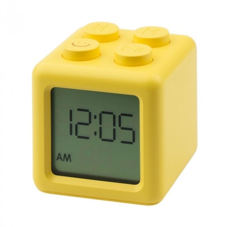Mary's, Klocek, budzik, żółty