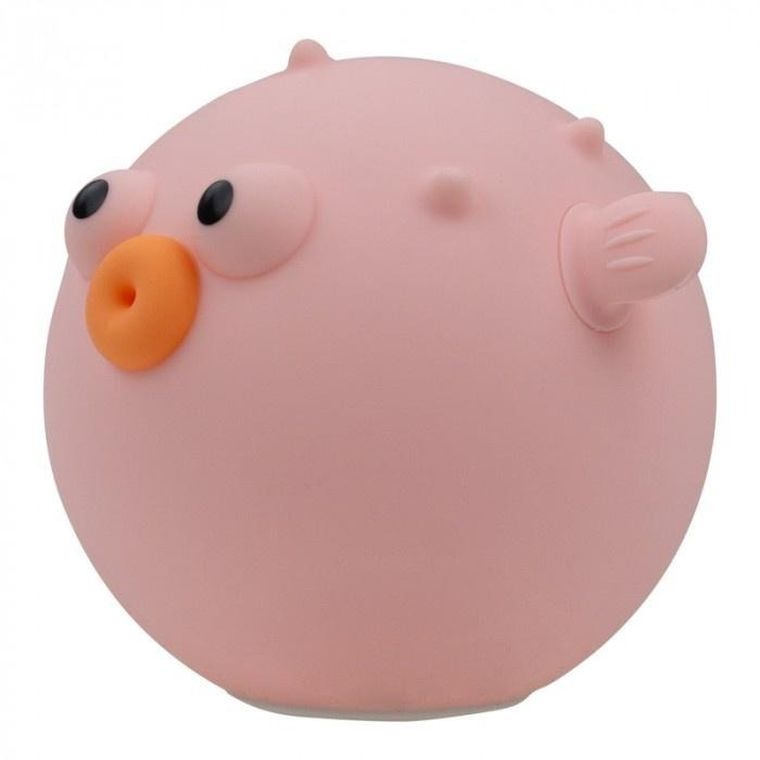 Mary's, Rybka rozdymka, lampka nocna LED, różowa