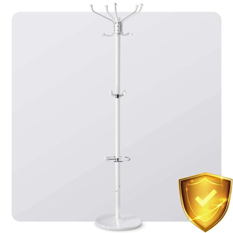 Massido, wieszak na ubrania stojący z marmurową podstawą