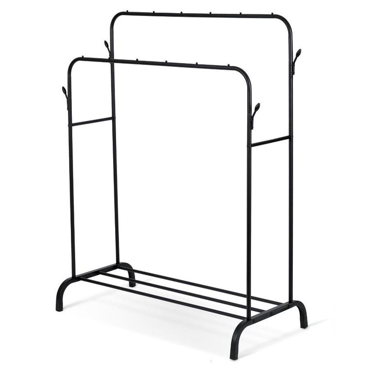 Massido, wieszak stojący, czarny