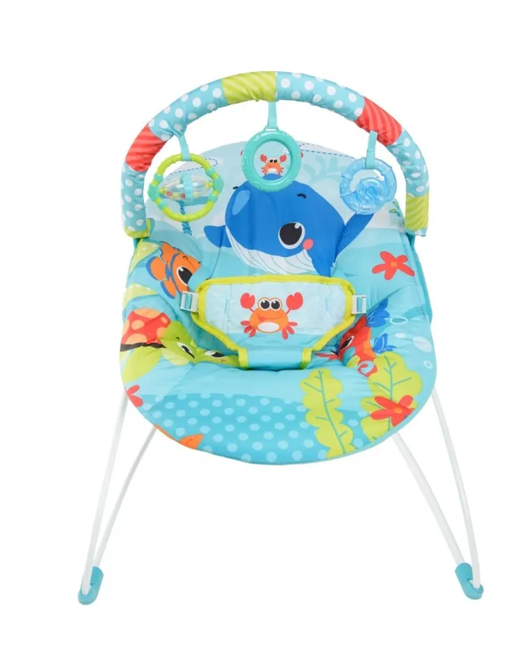 Mastela, Wieloryb, leżaczek bujaczek z dźwiękiem i wibracjami