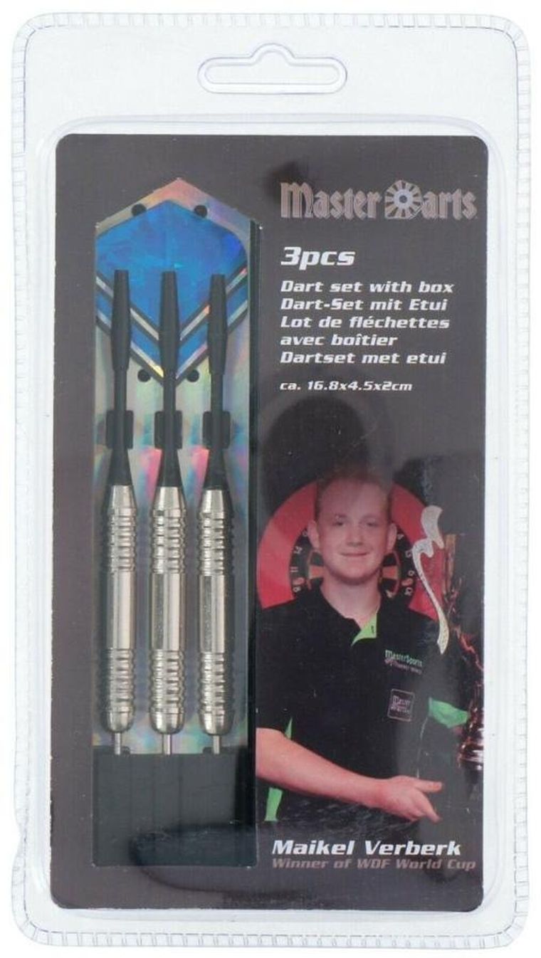 Master Darts, rzutki, metalowe, 3 szt.