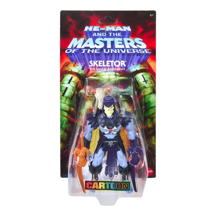 Masters of the Universe Origins, 200x Cartoon Collection, figurka Szkieletor, 14 cm