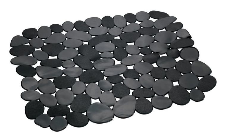 Mata do zlewu, czarna, 31-26 cm