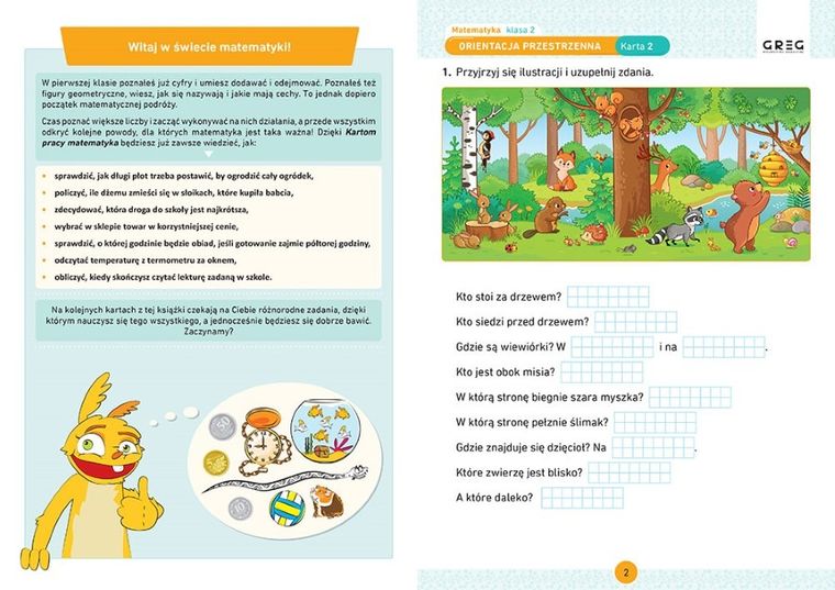 Matematyka. Szkoła podstawowa 2. Karty pracy w szkole i w domu