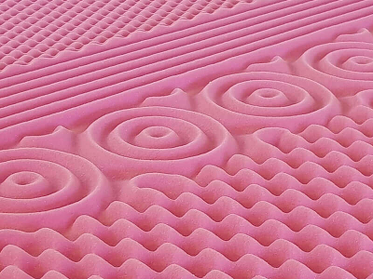 Materace z Gór, Flexi Lateks Breeze Zone, materac odświeżający, piankowy, lateksowy, 90-180-19 cm