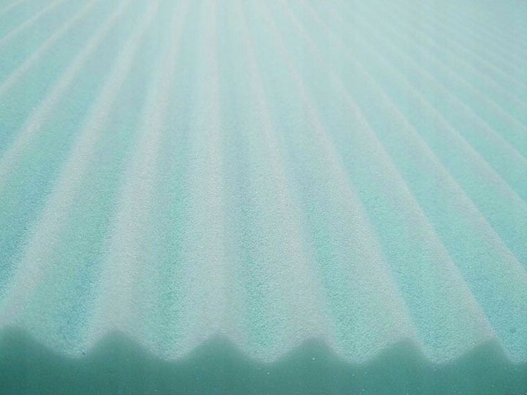 Materace z Gór, Top Zone Light, materac udoskonalający, nawierzchniowy, piankowy, strefowy, bez pokrowca, 100-160-4 cm