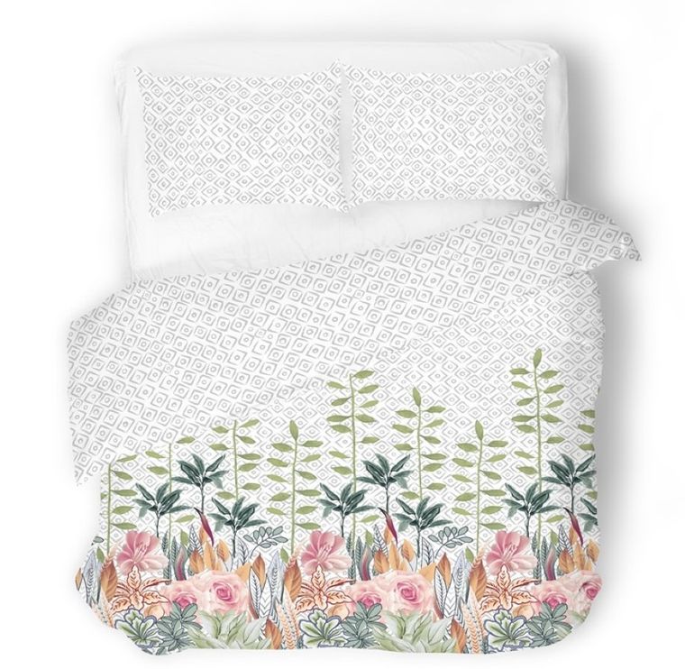 Matex, Exclusive, 3-częściowy komplet pościeli satynowej, kolorowy, 160-200 cm