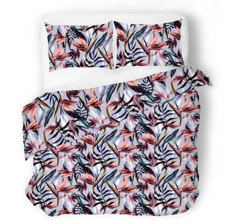 Matex, Exclusive, 3-częściowy komplet pościeli satynowej, kolorowy, 220-200 cm