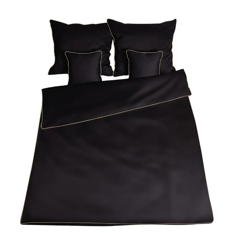Matex, Gold Line, pościel satynowa, jednobarwna z wypustką, 140-200 cm