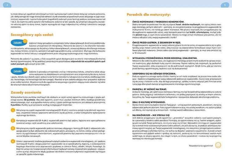 Matura. Język polski. Egzamin ustny 2023