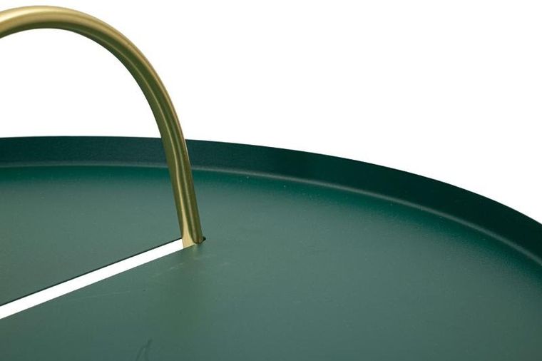 Mauro Ferretti, Grent, metalowy stolik, średnica 45 cm