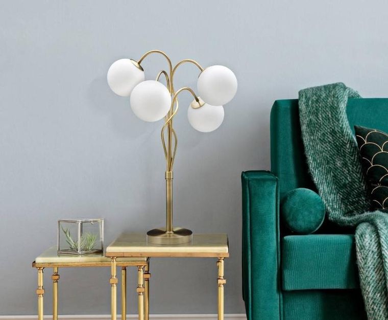 Mauro Ferretti, lampa biurkowa z 4 kulami, Glamy, wys. 74 cm