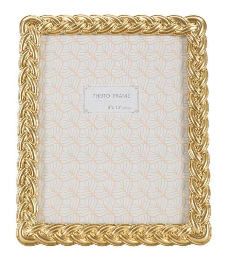 Mauro Ferretti, złota ramka ze sztuczną materią, 25-30 cm