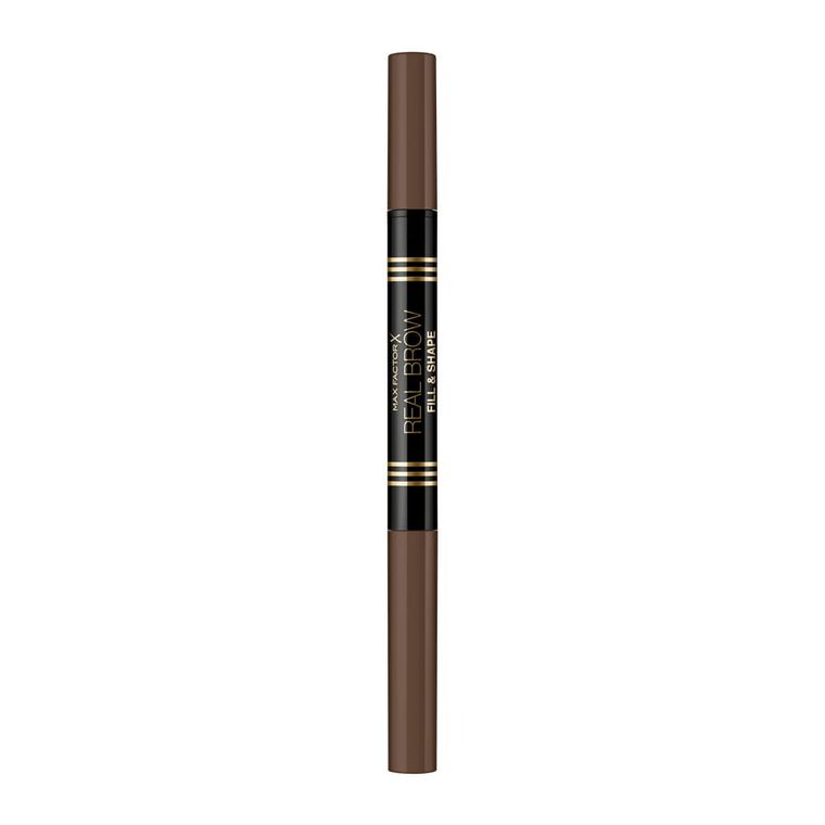 Max Factor, Real Brow Fill and Shape, wypełniająca kredka do brwi nr 02, Soft Brown, 0,7g