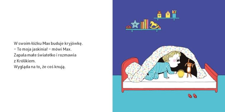 Max i Królik. Nocna kryjówka