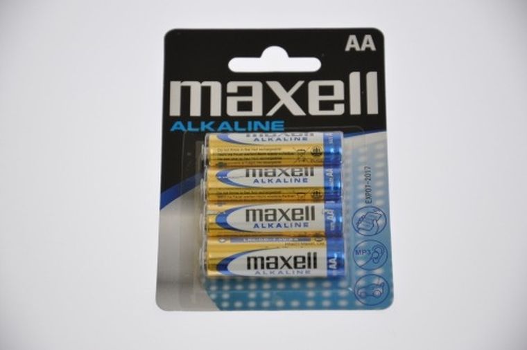Maxell, bateria alkaliczna LR6, 4 szt.