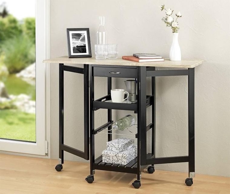 Maximex, barek kuchenny na kółkach, rozkładany