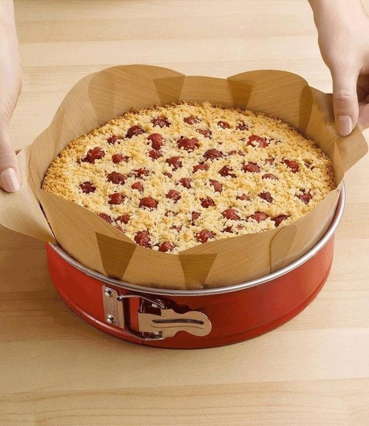 Maximex,, nowoczesna folia do pieczenia, okrągła