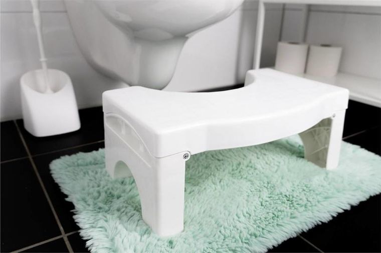 Maximex, podnóżek do toalety, plastikowy