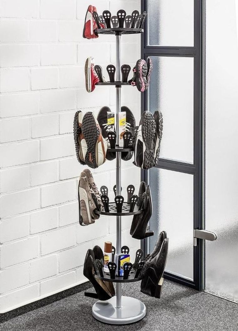 Maximex, stojak na buty, obrotowy, 30 par