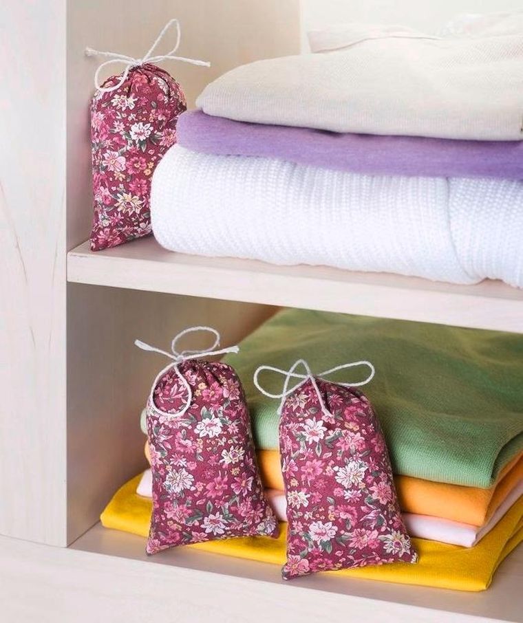 Maximex, zapachy do szafy, 3 woreczki z bawełny