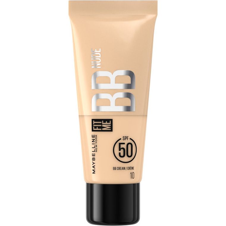 Maybelline, Fit Me BB Nude, krem BB do twarzy, nr 10, 30ml