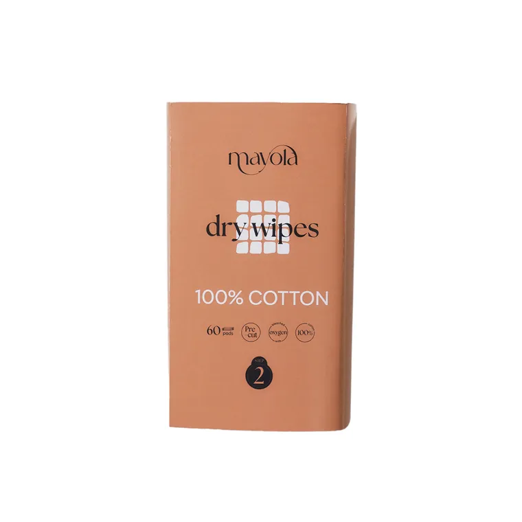 Mayola, waciki bawełniane w taśmie, 9-10 cm, 60 szt.