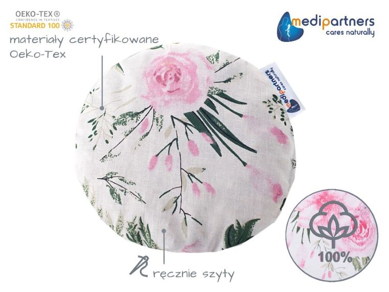 Medi Partners, Kwiaty, mały termofor z pestkami wiśni, róż