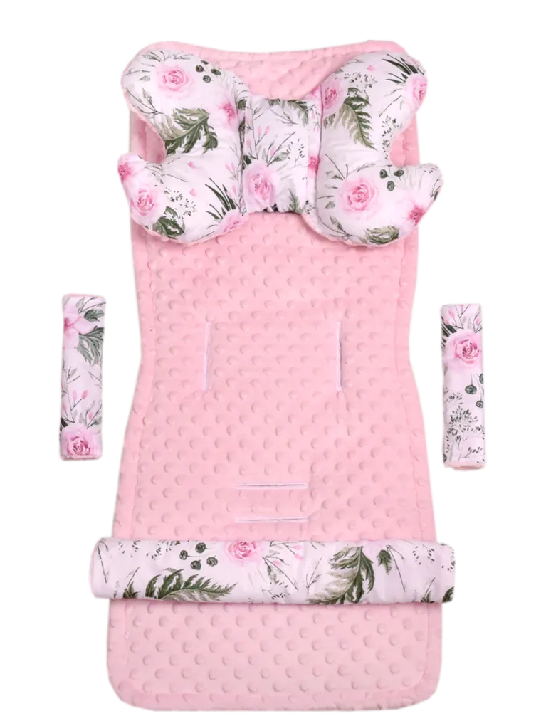 Medi Partners, Kwiaty, wkładka do wózka, zestaw, 4 elementy