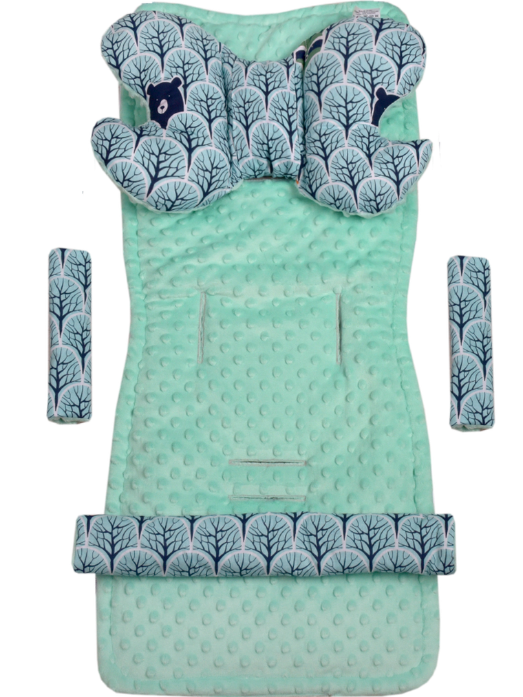 Medi Partners, Las, wkładka do wózka, zestaw, 4 elementy