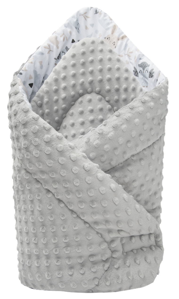 Medi Partners, Polana, rożek niemowlęcy, minky, 75-75 cm