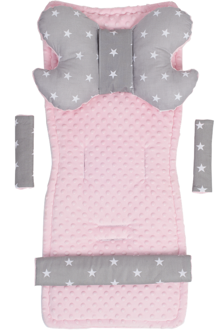 Medi Partners, Stars, wkładka do wózka, zestaw, 4 elementy