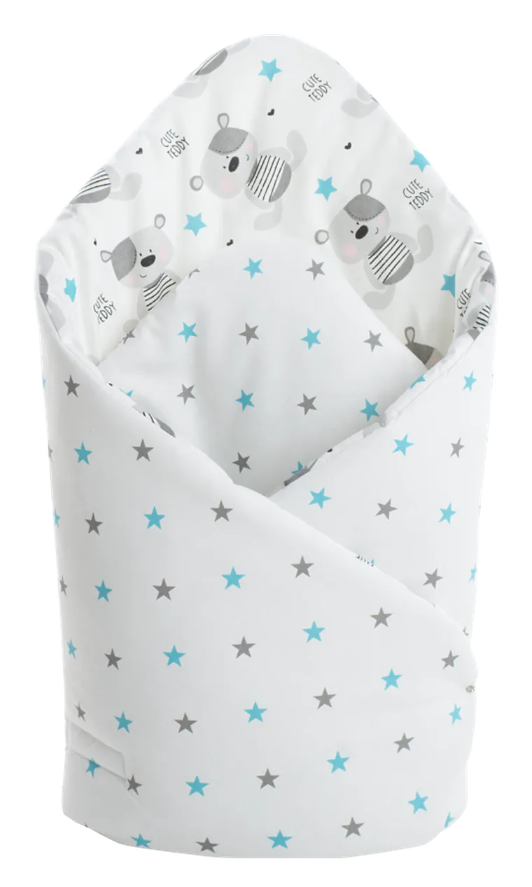 Medi Partners, Teddy, rożek niemowlęcy, niebieski