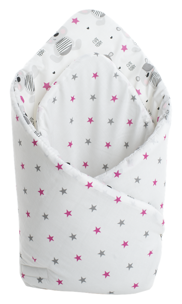 Medi Partners, Teddy, rożek niemowlęcy, róż