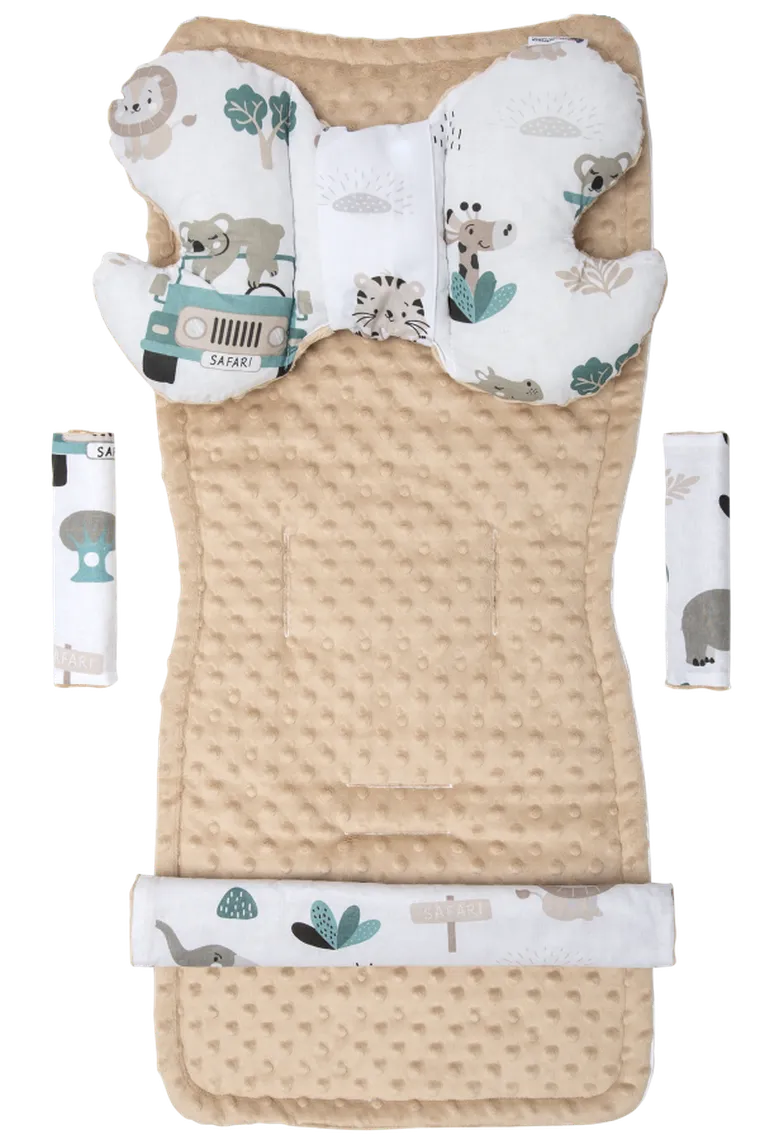 Medi Partners, Zoo, wkładka do wózka, zestaw, 4 elementy