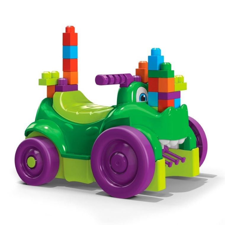 Mega Bloks, Krokodyl, jeździk z klockami