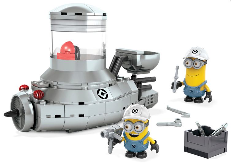 MEGA Bloks, Minionki, Duży pojazd, klocki, 194 elementy