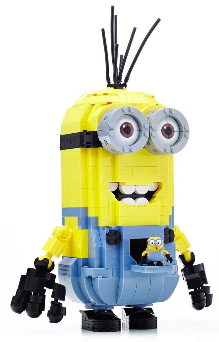 MEGA Bloks, Minionki, Zbuduj minionka, klocki, 776 elementów