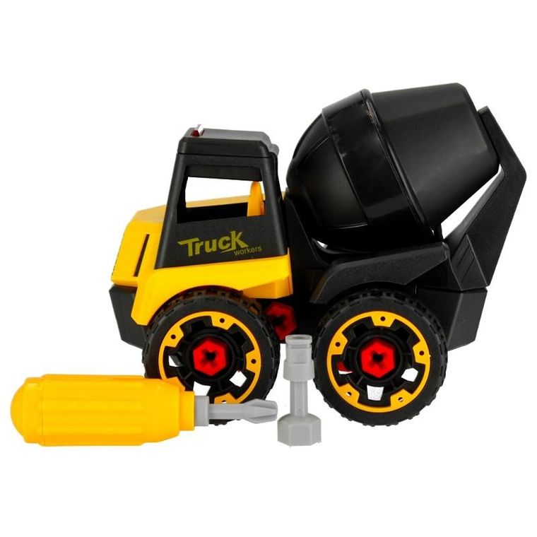 Mega Creative, Betoniarka, pojazd do skręcania, 18 cm