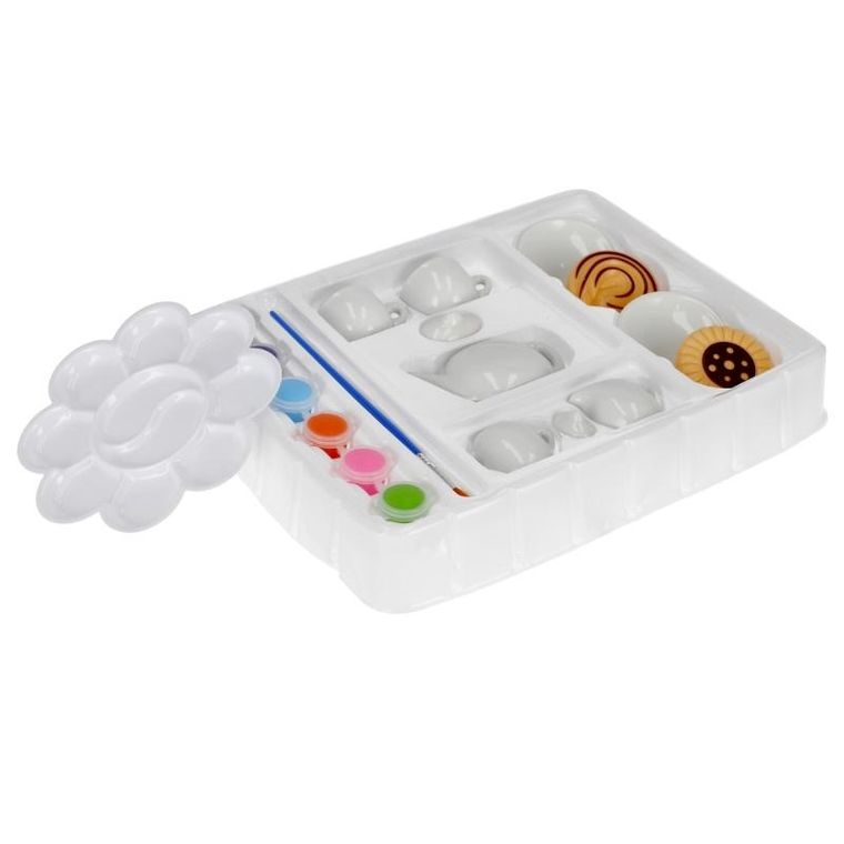 Mega Creative, ceramika do malowania, zestaw kreatywny, Kosmos