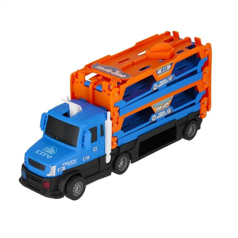 Mega Creative, ciężarówka transporter z autkami