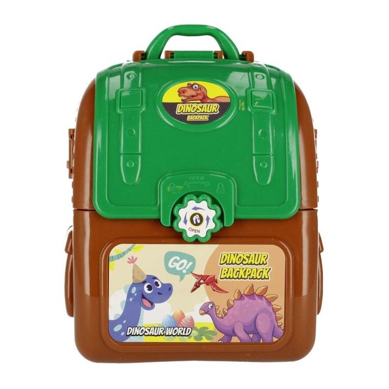 Mega Creative, dino-plecak z akcesoriami
