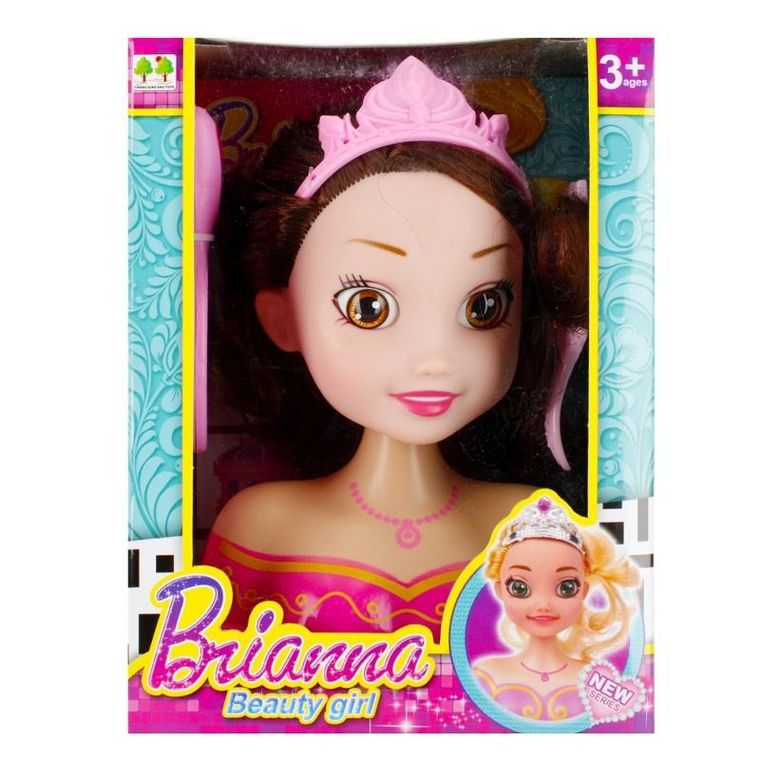 Mega Creative, głowa do stylizacji z akcesoriami