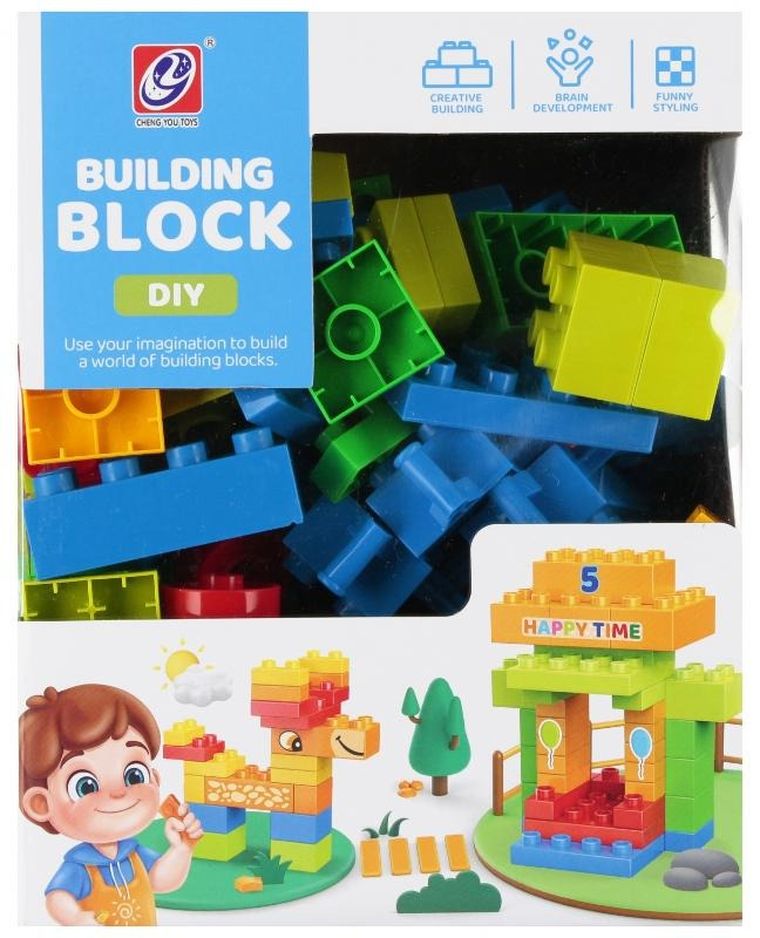 Mega Creative, klocki konstrukcyjne, 100 elementów