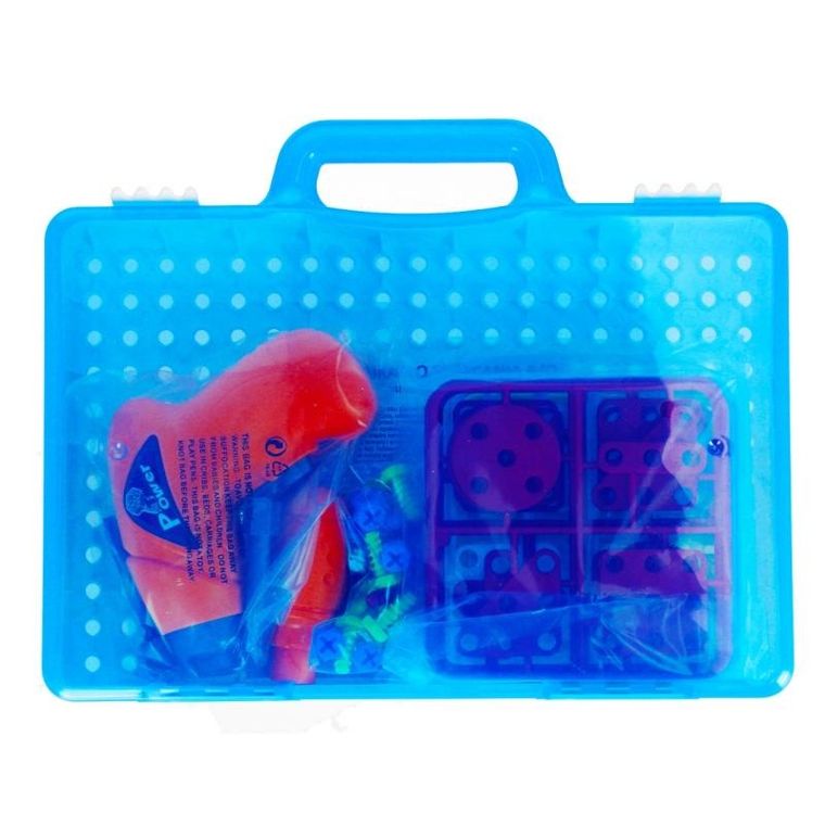 Mega Creative, klocki, mozaika do skręcania, wiertarka